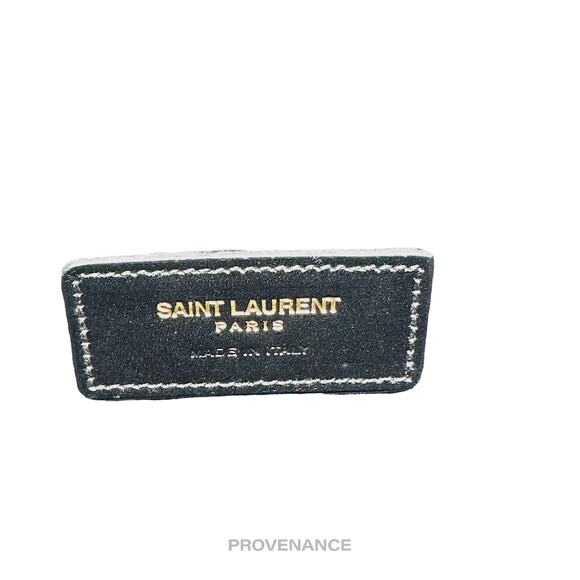 🔴 Saint Laurent Paris SLP Zip Pouch - YSL Monogram Brown - Picture 8 of 9